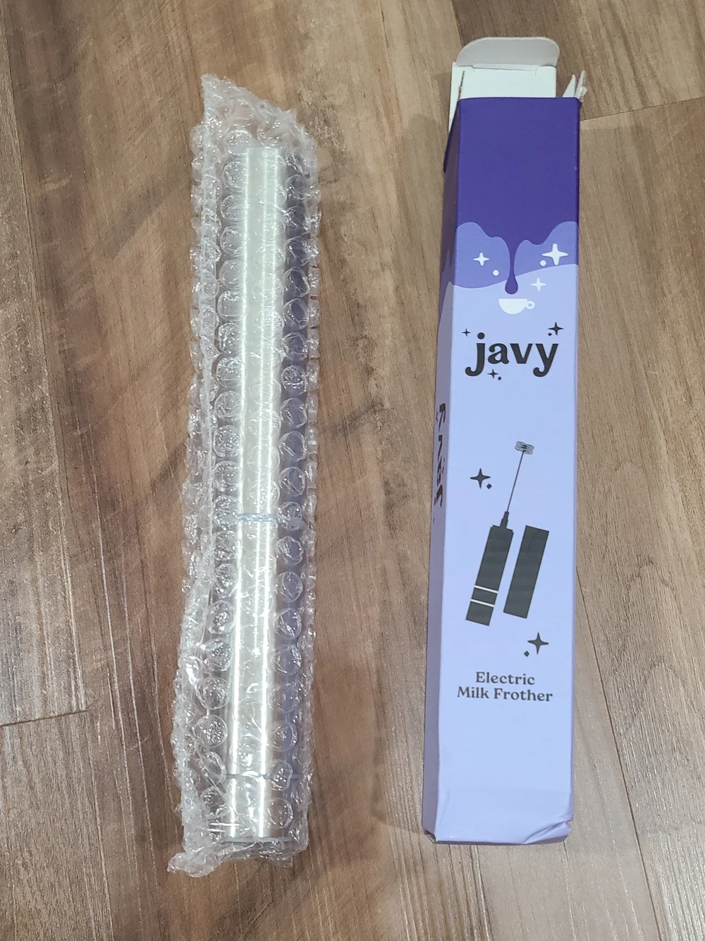 Javvy Shaker Bottle and Electric Milk Frother Set